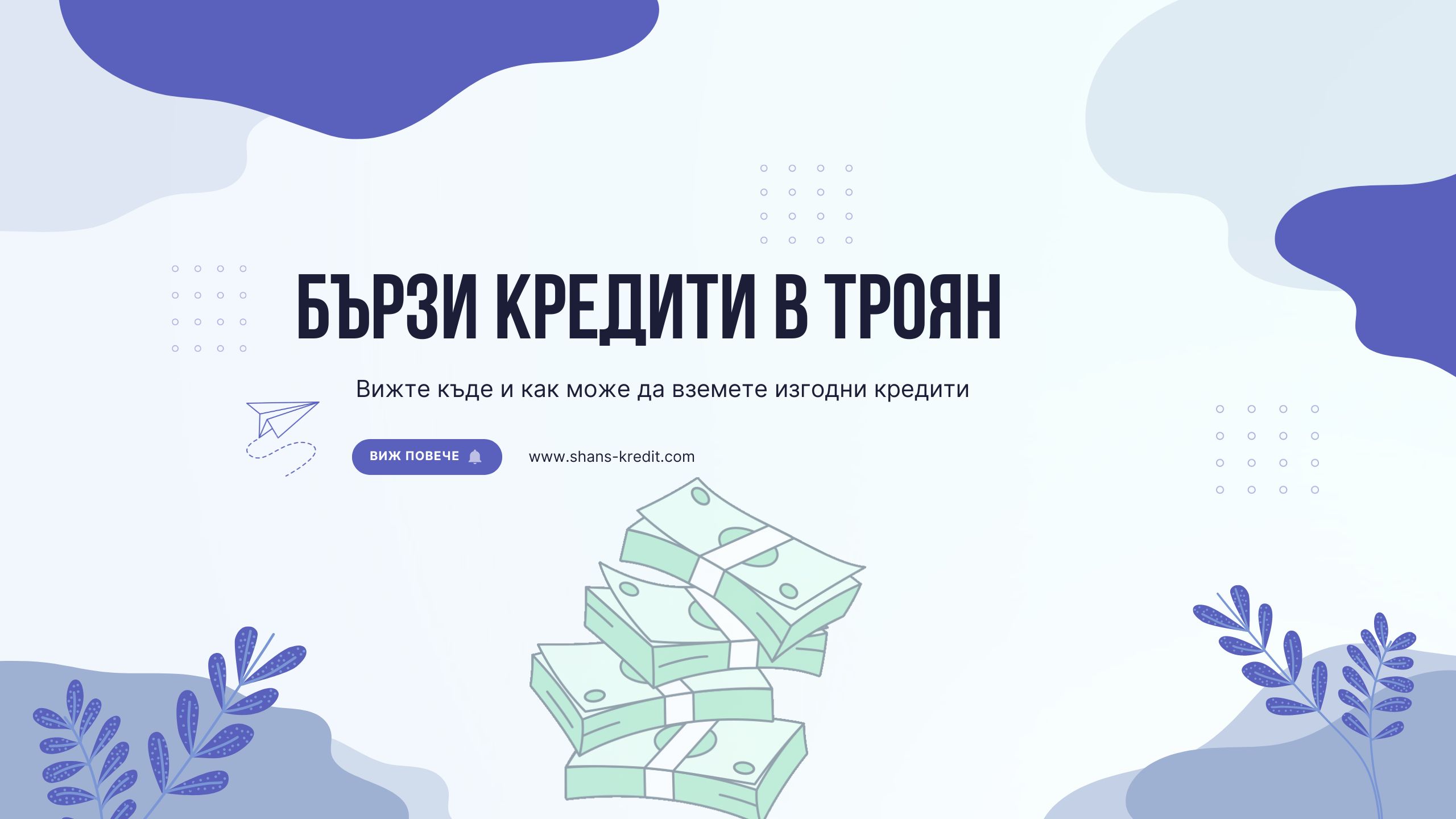 Бързи кредити в Троян